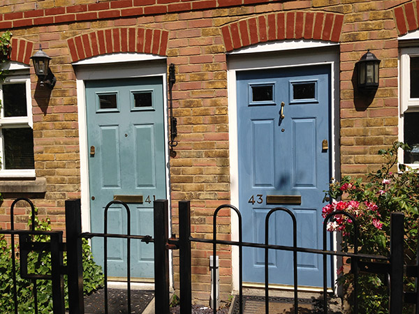 tinas coloured doors