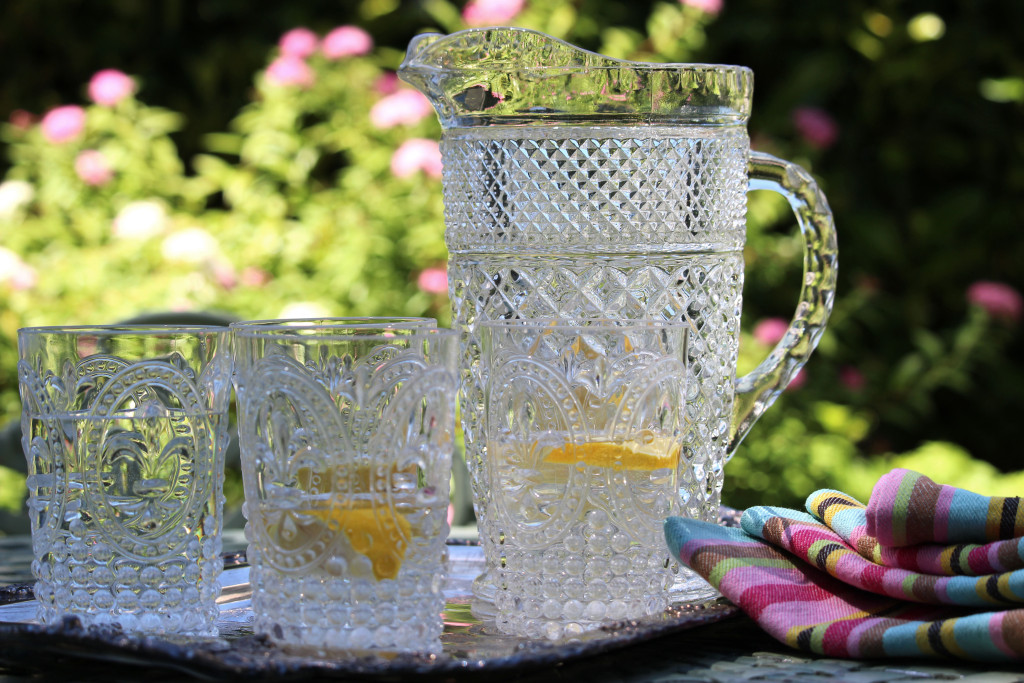 glass pitcher