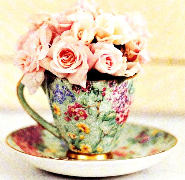 teacup flowers